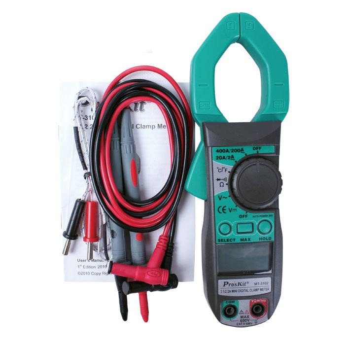 کلمپ متر دیجیتال پروسکیت مدل MT3102